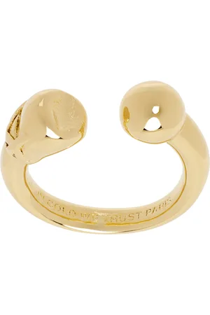 In Gold We Trust Piercing Ring