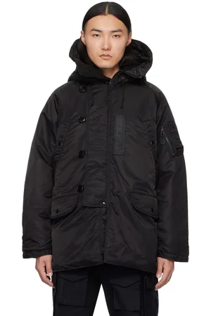 Beams Black MIL Type N-3B Down Jacket