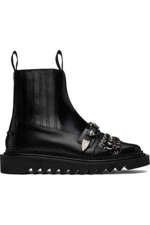 TOGA VIRILIS Leather Chelsea Boots