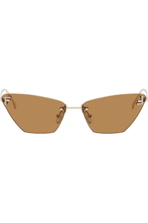 Fendi Rose Gold First Crystal Sunglasses
