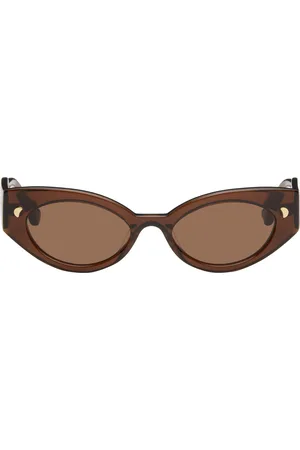 Nanushka Brown Azalea Sunglasses