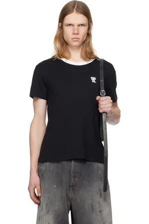 Acne Studios Black Regular Fit T-shirt