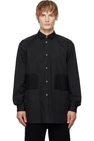 Comme des Garçons Black Cotton Broad Shirt