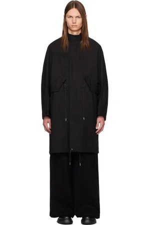 SACAI Black Long Coat