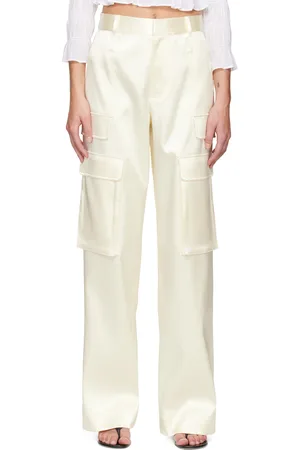 Frame Off-White Relaxed Cargo Pants