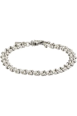 EMANUELE BICOCCHI Silver Essential Knotted Chain Bracelet