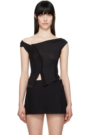 Hyein Seo SSENSE Exclusive Cross Stitch Top