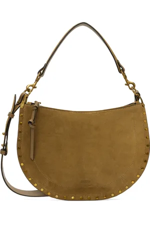 Isabel Marant Khaki Oskan Soft Zipped Bag