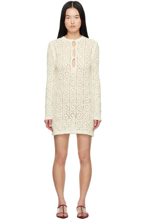 Loulou de Saison Off-White Evan Minidress