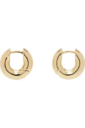 ANINE BING Small Bold Link Hoops