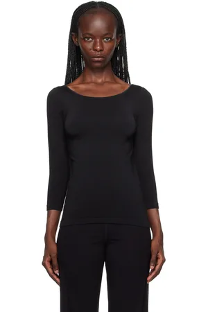 Wolford Black Cordoba Long Sleeve T-Shirt