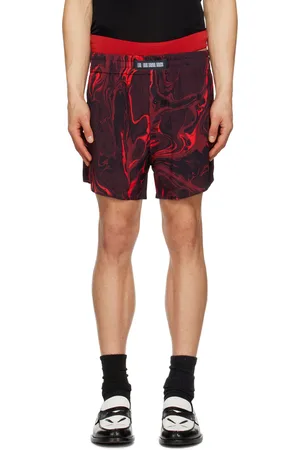 LGN LOUIS GABRIEL NOUCHI Red Graphic Pyjama Shorts