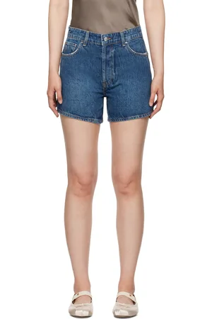 ANINE BING Indigo Dalton Denim Shorts
