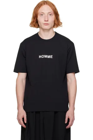 Comme des Garçons Black Printed Logo T-Shirt