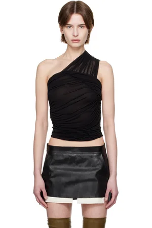 Rick Owens Black Hollywood Edfu Top