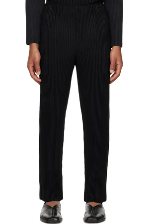 Issey Miyake Black Basics Trousers