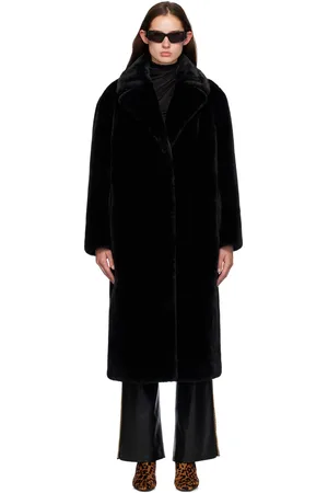 Stand Studio Black Maria Faux-Fur Coat