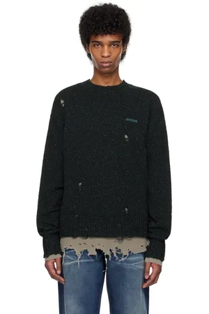We11 Done Grunge Knit Sweater