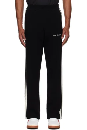 Palm Angels Black Classic Logo Knit Track Pants