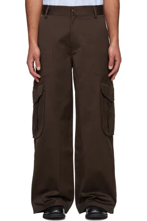 Kenzo Brown Paris Workwear Cargo Pants