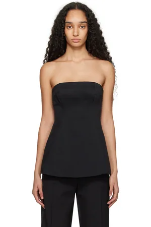 Staud Black Silvia Top