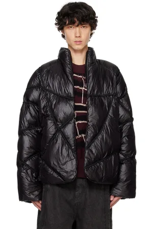 NAMESAKE Black Angler Binded Puffer Jacket