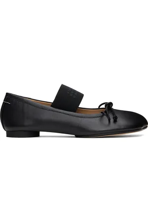 Maison Margiela Black Anatomic Ballerina Flats