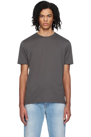 Sunspel Gray Classic T-Shirt