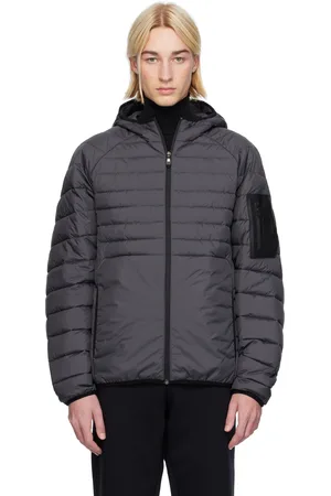 HUGO BOSS Gray Water-Repellent Jacket