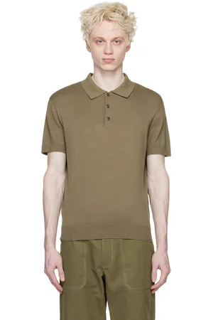 A.P.C. Kaki New Grégoire Polo