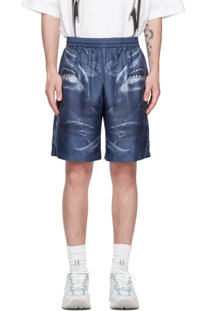 Burberry Blue Shark Shorts
