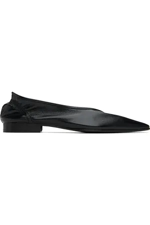 By Far Black Carré Loafers