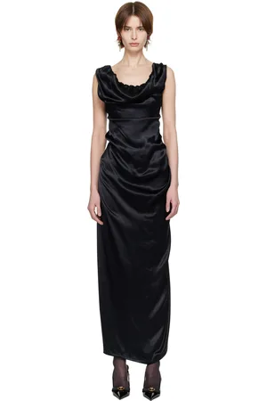 Vivienne Westwood Black Ginnie Pencil Maxi Dress