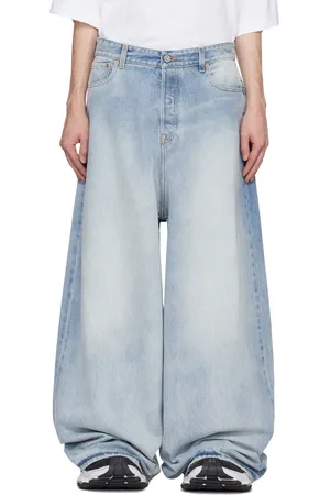 Vetements Blue Oversized Baggy Jeans