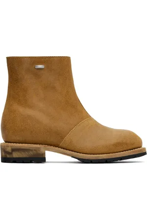 OUR LEGACY Tan Engine Boots