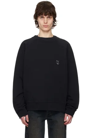 Maison Kitsuné Black Bold Fox Head Patch Oversize Sweatshirt