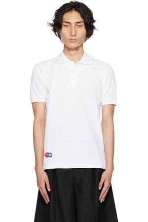 Comme des Garçons White Invader Edition Polo