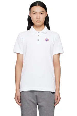 Canada Goose White Beckley Polo