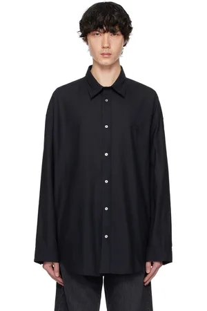 Acne Studios Black Button-Up Shirt