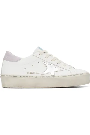 Golden Goose White Hi Star Sneakers