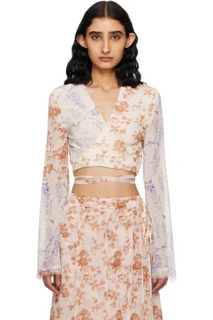 Holzweiler Off-White Patchwork Blouse