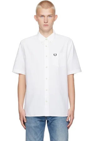 Fred Perry White Oxford Shirt