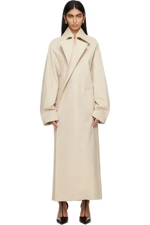 Marie Adam-Leenaerdt Beige Pinched Trench Coat