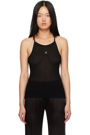 Givenchy Black 4G Tank Top