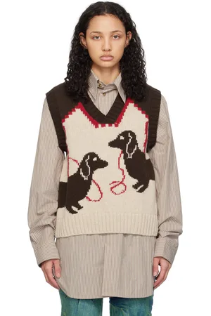 S.S. Daley Brown & Beige Harold Vest