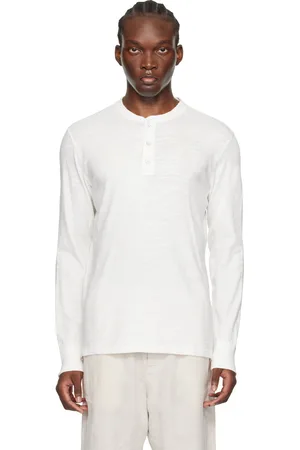 RAG&BONE White Classic Flame Henley