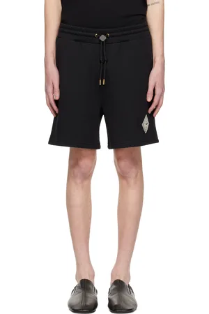 Casablanca Black Pearl Diamond Shorts
