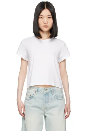 RE/DONE White Hanes Edition 1950s Boxy T-Shirt