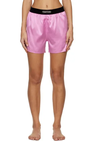 Tom Ford Pink Elasticized Pyjama Shorts