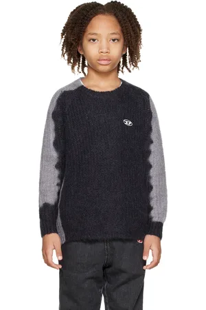 Diesel Kids Gray Kosimo Over Sweater
